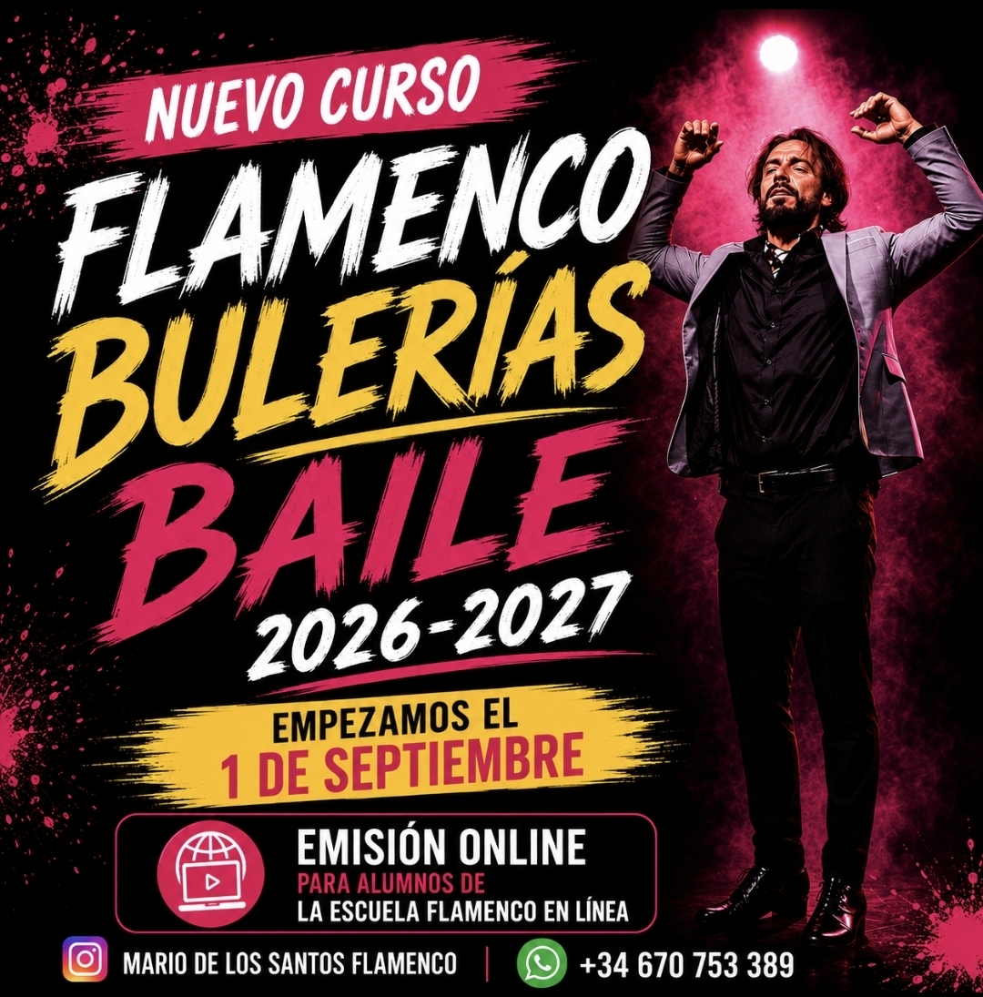 Flamenco bulerias Escuela de baile flamenco Algeciras Mario de los Santos